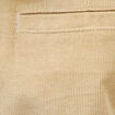 Pantalon straight velours longueur 32 beige homme