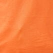 T-shirt droit col rond manches courtes orange femme