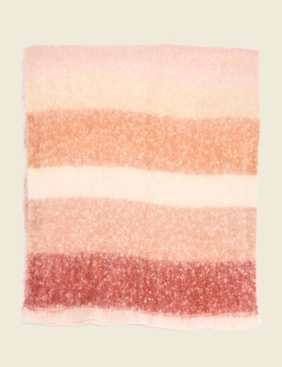 &Eacute;charpe vieux rose femme