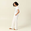 T-shirt manches courtes blanc femme
