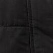 Parka droite à capuche noir femme