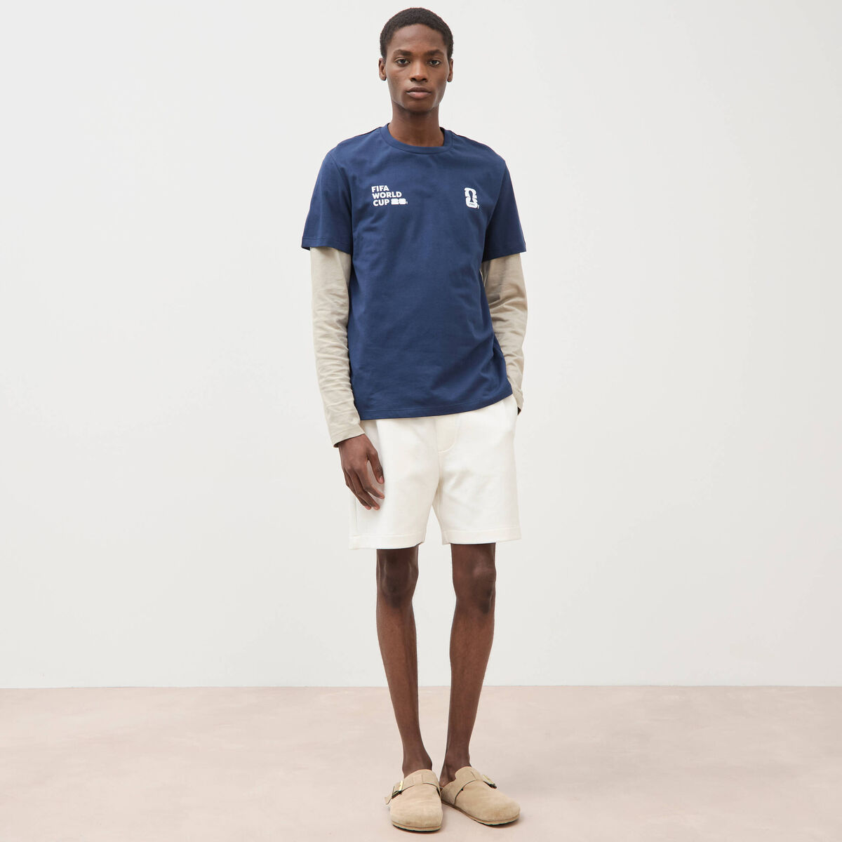T-shirt officiel FIFA 2026&trade; bleu marine homme