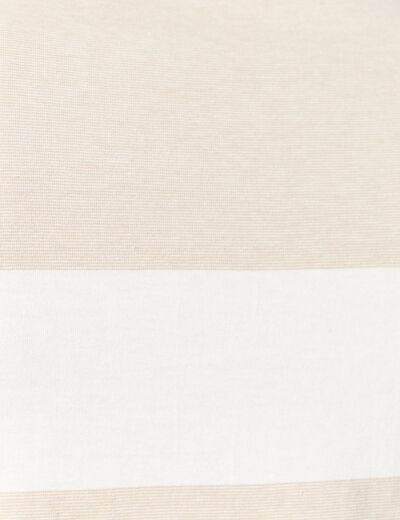 T-shirt manches courtes beige homme