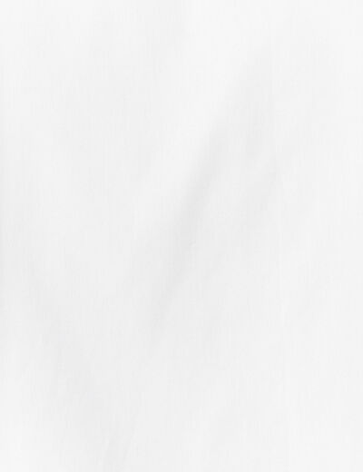 Chemise manches longues blanc homme