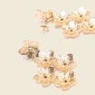 Boucles d'oreilles couleur or femme