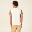 T-shirt manches courtes jaune homme