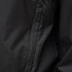 Blouson droit &agrave; capuche manches longues noir homme