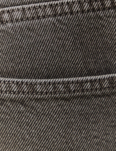 Jeans large longueur 32 en coton marron homme