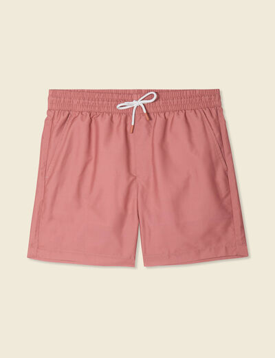 Short de bain vieux rose homme