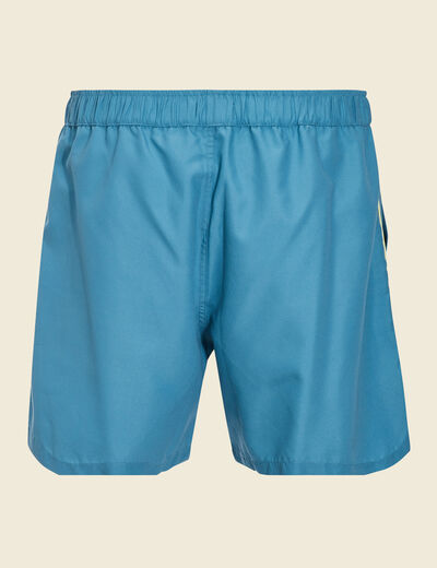 Short de bain bleu pétrole homme
