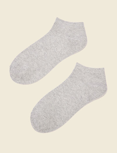 Chaussettes gris femme