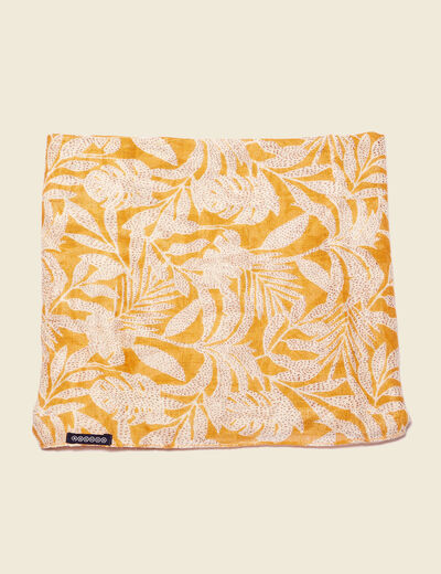 Foulard jaune femme