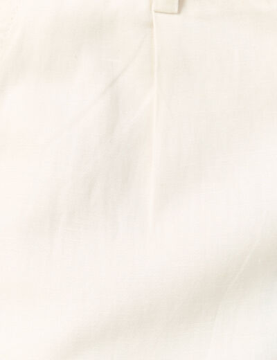 Pantalon chino straight ecru homme