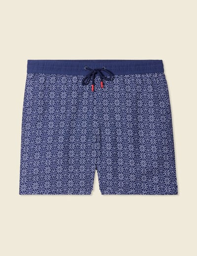 Short de bain bleu marine homme