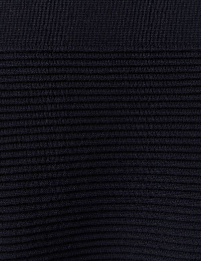 Pull éco-responsable bleu foncé homme
