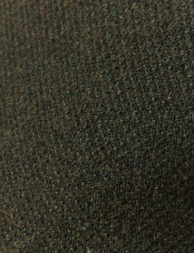 Pull manches longues fabriqu&eacute; en France vert kaki homme