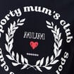 T-shirt manches courtes bleu marine femme