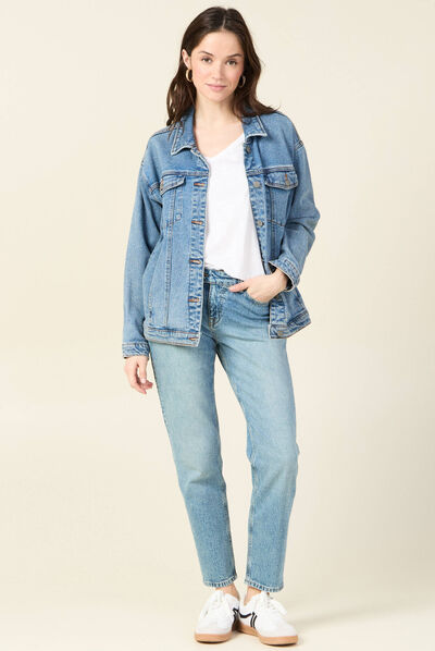 T-shirt manches courtes blanc femme