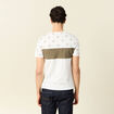 T-shirt manches courtes vert kaki homme