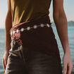Ceinture fine avec cha&icirc;ne couleur or femme