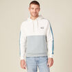 Sweat éco-responsable bleu gris homme