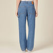 Jeans slouchy taille haute denim stone femme