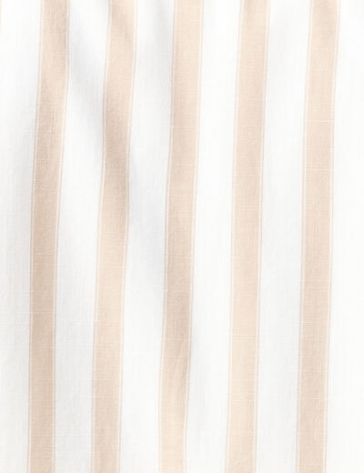 Chemise manches courtes sable homme