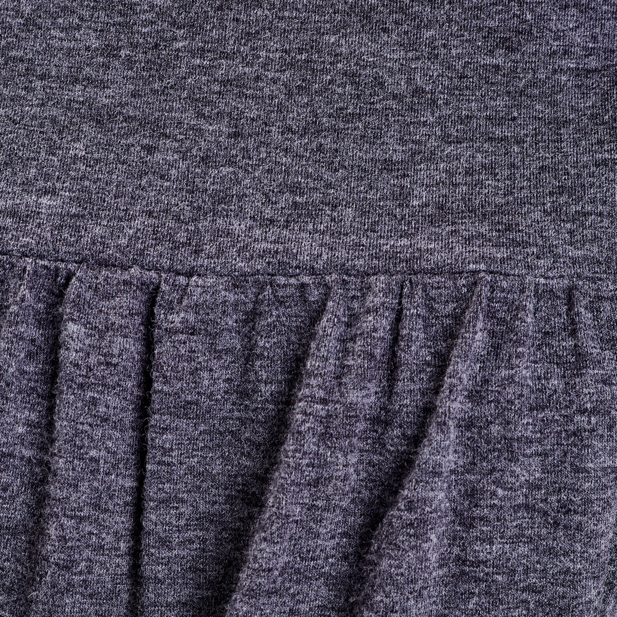 Robe droite ceintur&eacute;e gris fonc&eacute; femme