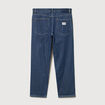 Jeans large ray&eacute; longueur 32 denim stone homme