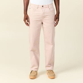 jeans relax 5 poches rose homme Jeans relax 5 poches rose homme