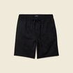 Bermuda coupe droite noir homme