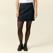 Jupe courte bleu marine femme