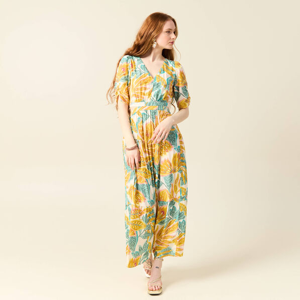 robe longue evasee blanc femme Robe longue évasée blanc femme