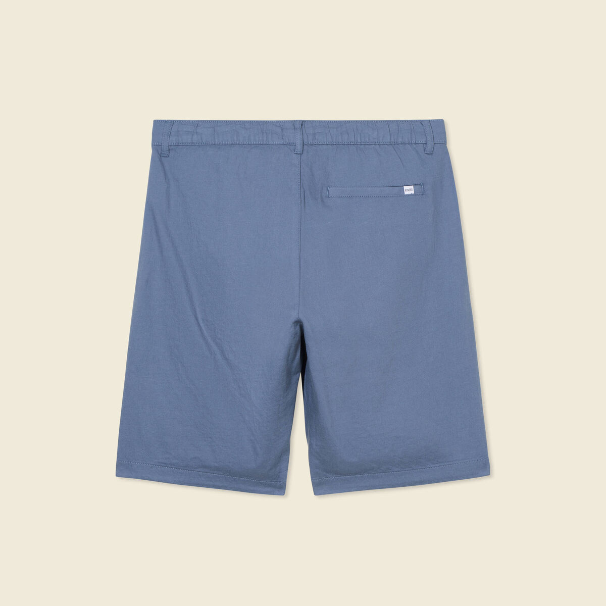 Bermuda droit bleu foncé homme