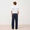 Jeans large 5 poches longueur 32 denim brut clean homme