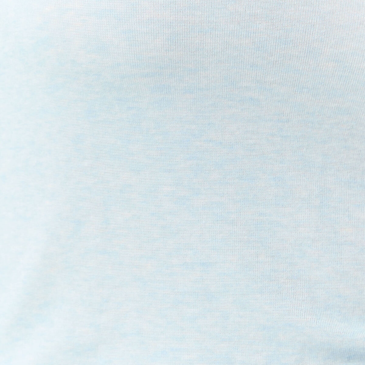T-shirt manches longues avec laine bleu ciel femme