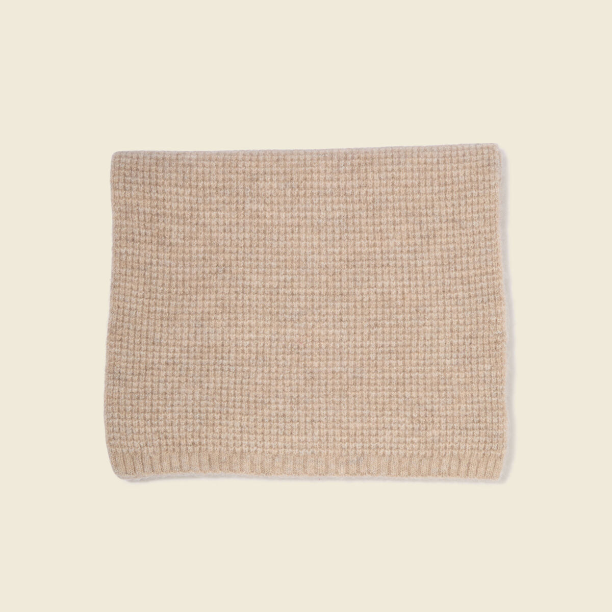 &Eacute;charpe en maille beige homme