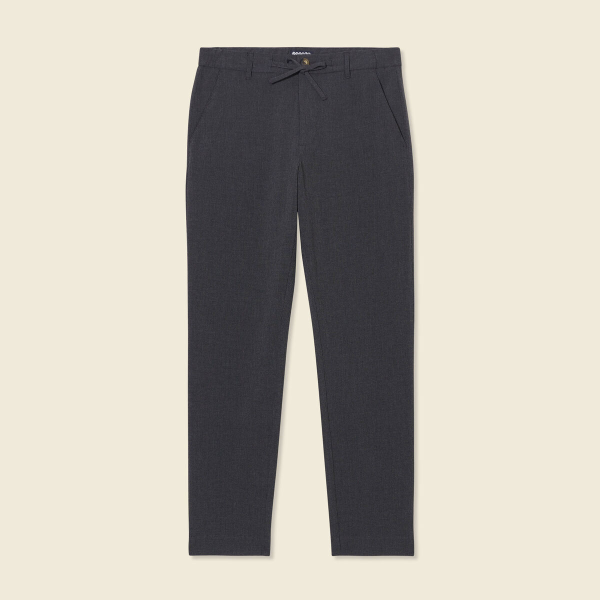 Pantalon chino jogger gris foncé homme