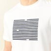 T-shirt manches courtes ecru homme