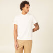 T-shirt éco-responsable ecru homme