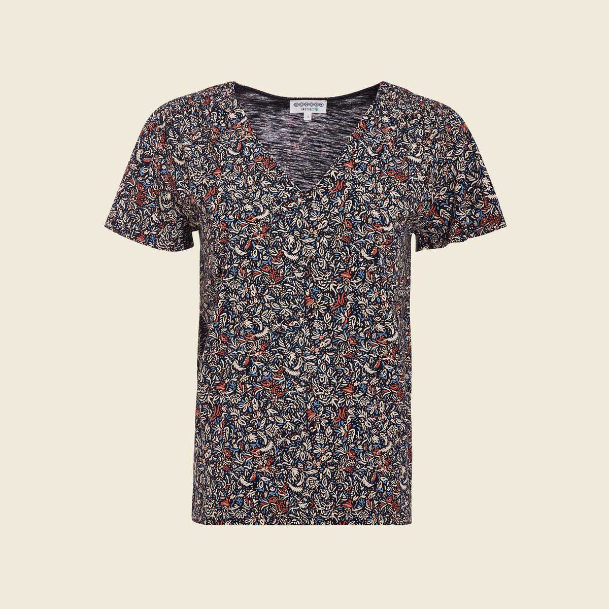 T-shirt éco-responsable noir femme