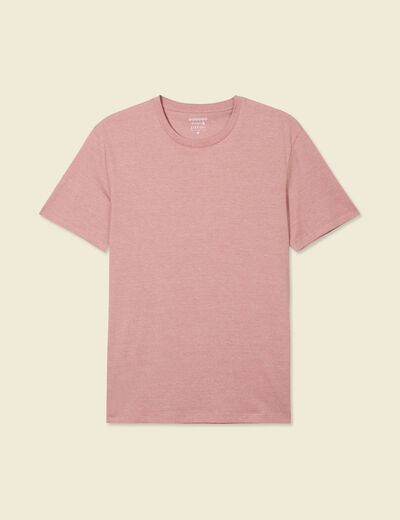 T-shirt éco-responsable vieux rose homme