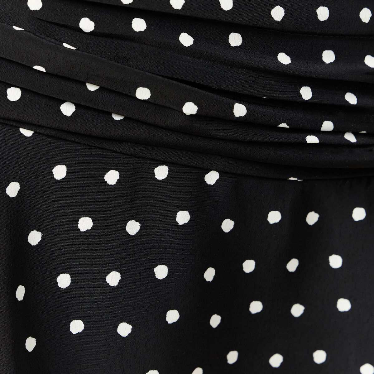 Jupe-short droite noir femme