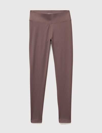 Leggings marron femme