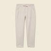 Chino coupe droite longueur 32 ecru homme
