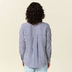 Chemise manches longues bleu ciel femme
