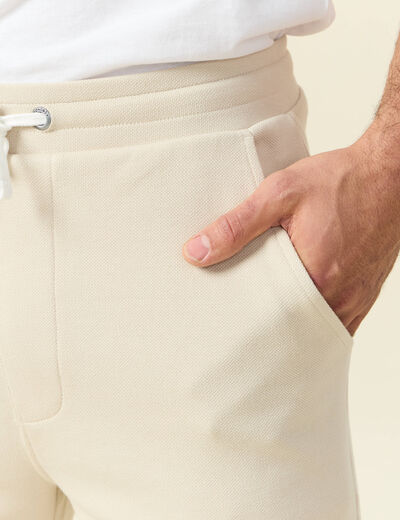 Short éco-responsable sable homme
