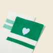 Lot de 2 paires de chaussettes vert femme