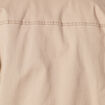Blouson droit zipp&eacute; sable homme