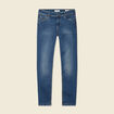 Jeans skinny push up 7/8ème denim stone femme